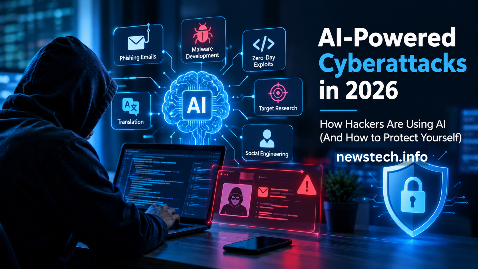 Hacker using AI tools to launch a cyberattack in 2026